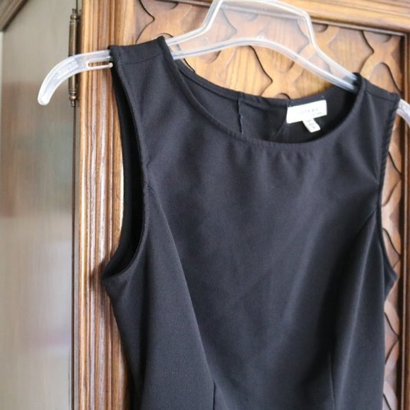 Monteau Scalloped Romper NWOT! - Black, Size S - Picture 8 of 16